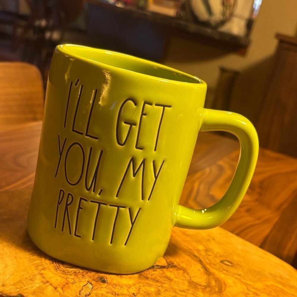 Rae Dunn Vibrant Green Wizard of Oz Mug